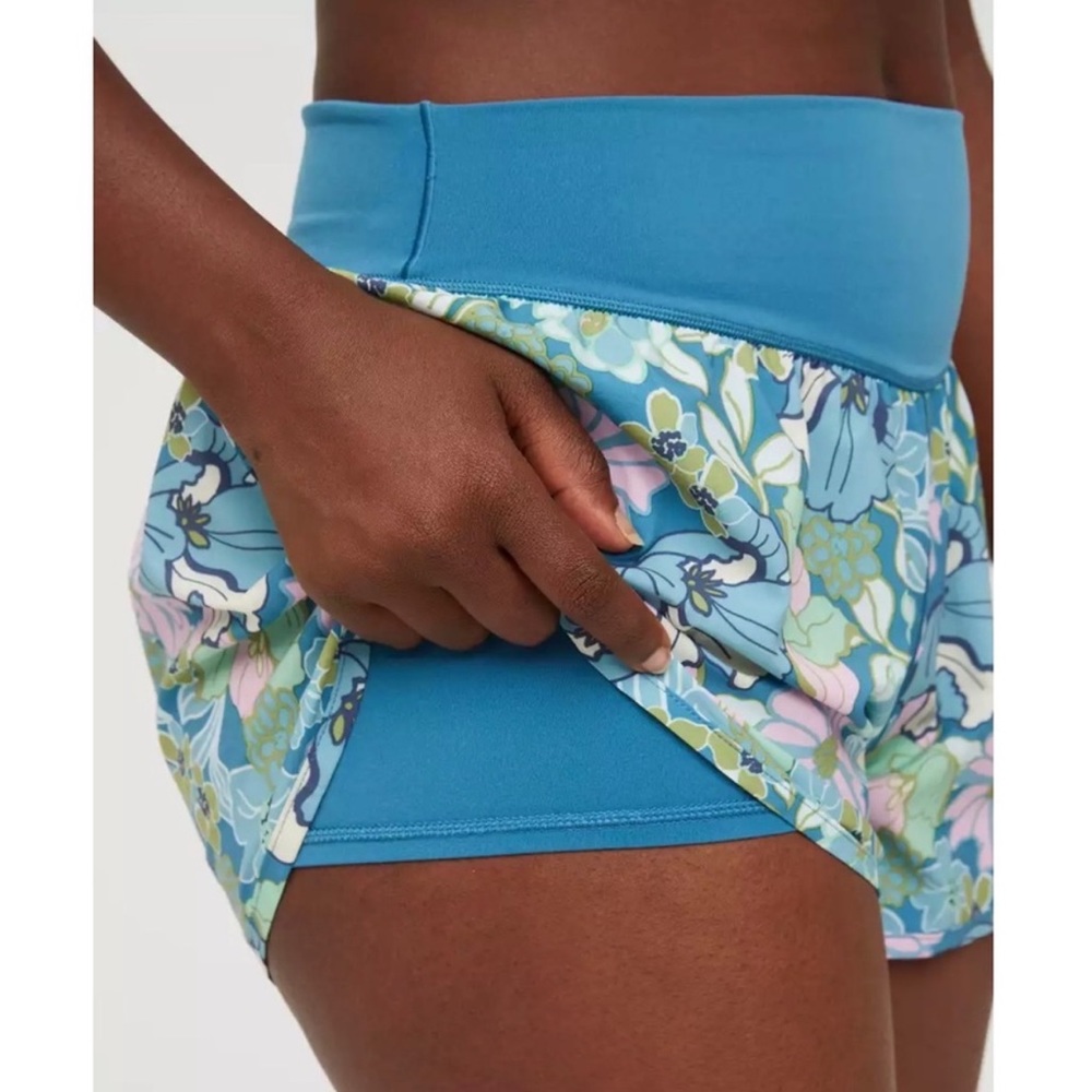 Aerie | OFFLINE | Nylon Printed Running Shorts